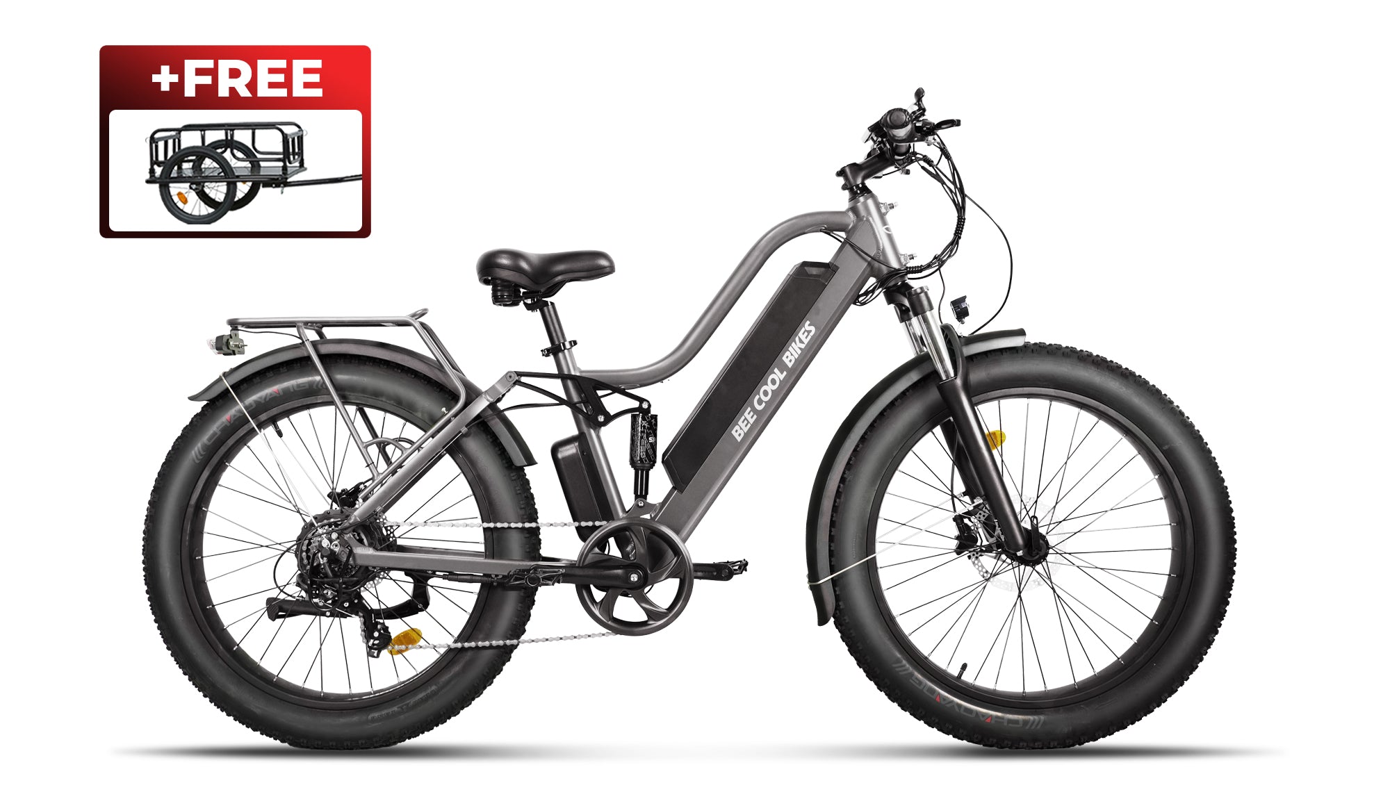 BeeCool Explorer Long Range Ebikes: High-Performance, Soft