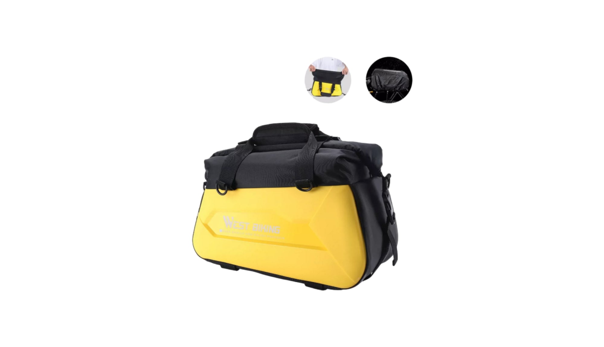 Beecool Best Rear Bike Pannier Rack, Ebike Rear Rack Bag & Luggage