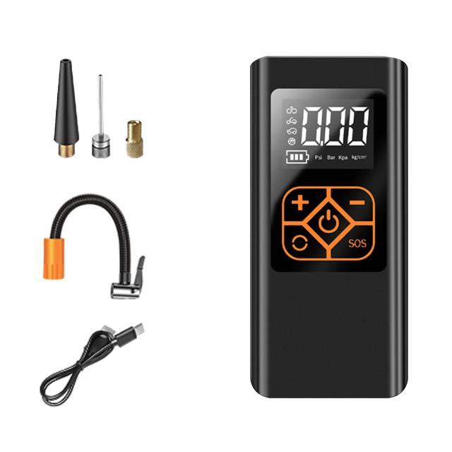 Beecool Portable Electric Bike Pump Electric Air Pump for Bike