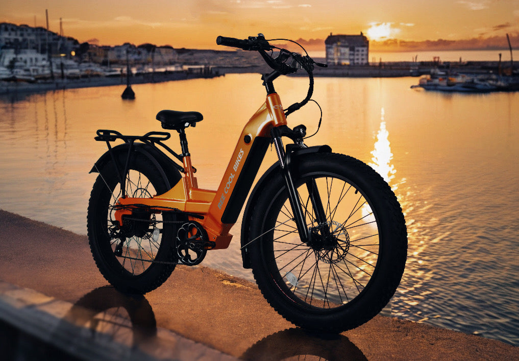 The Vibrant Appeal of Sunset Orange: BeeCool Bikes’ Stunning E-Bike Collection