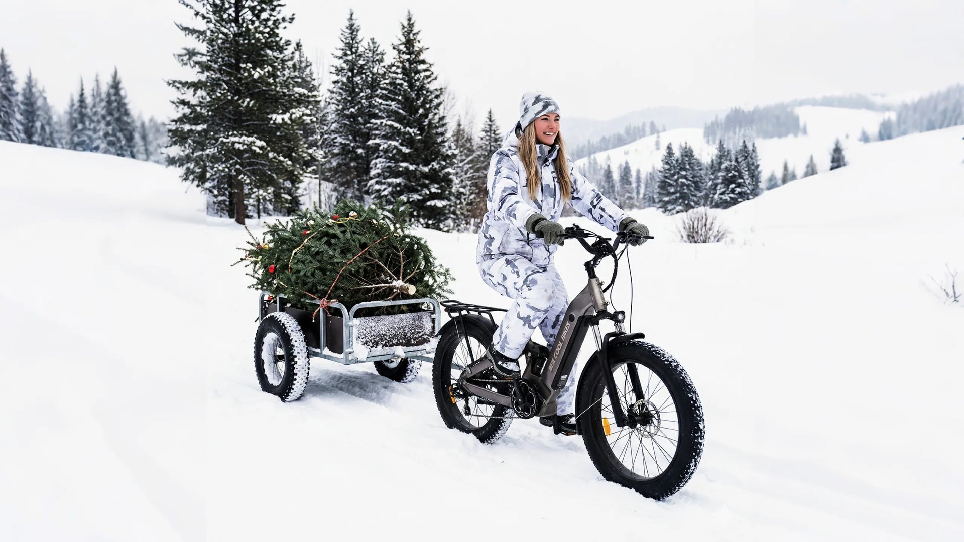 Safely Expanding Your E-Bike's Cargo Space with Trailers in Winter