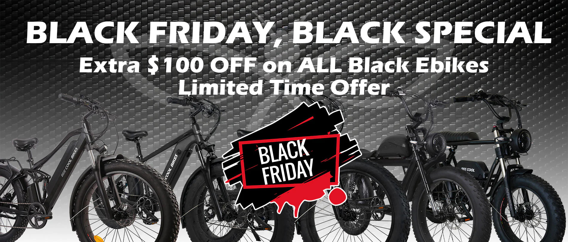 Rev Up Your Black Friday with BeeCool Bikes: Unbeatable Deals and Double Discounts Await!