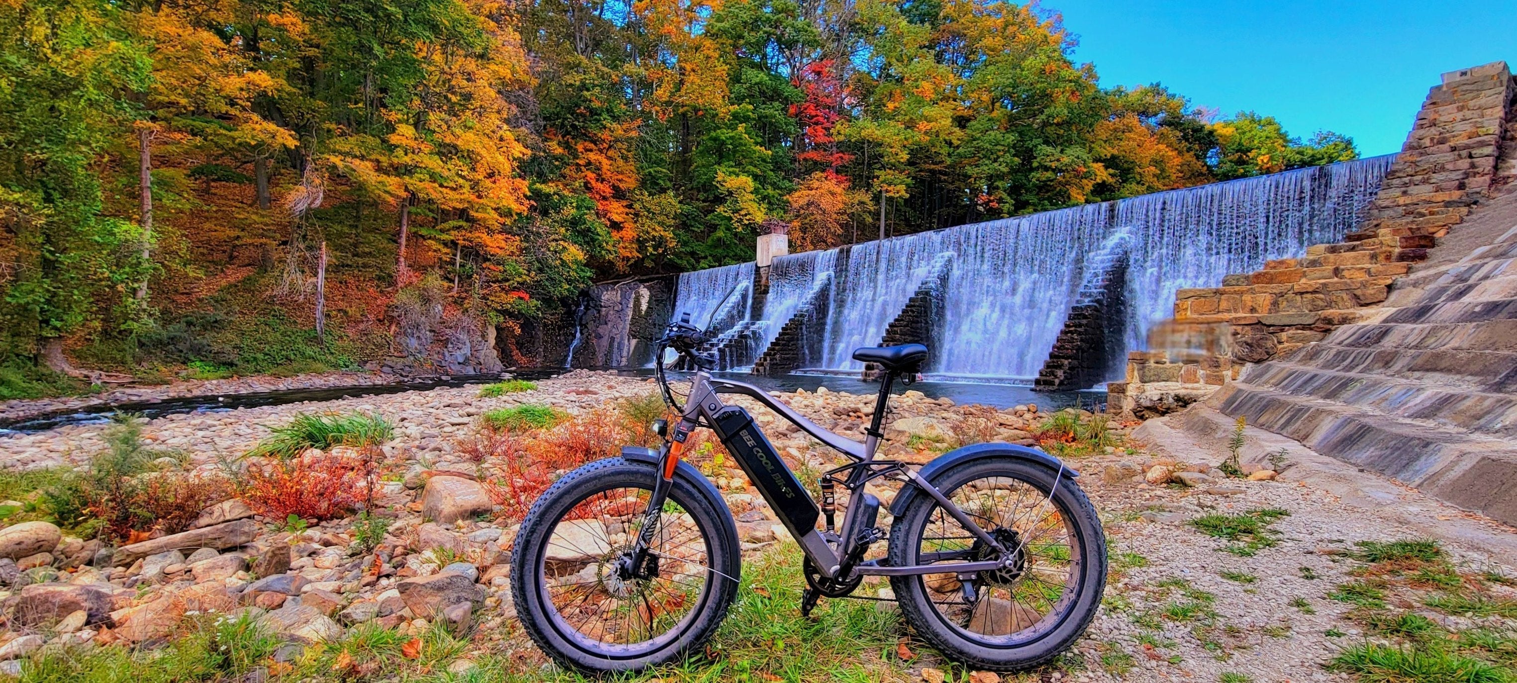 beecool bikes full suspension ebikes bee adventurer