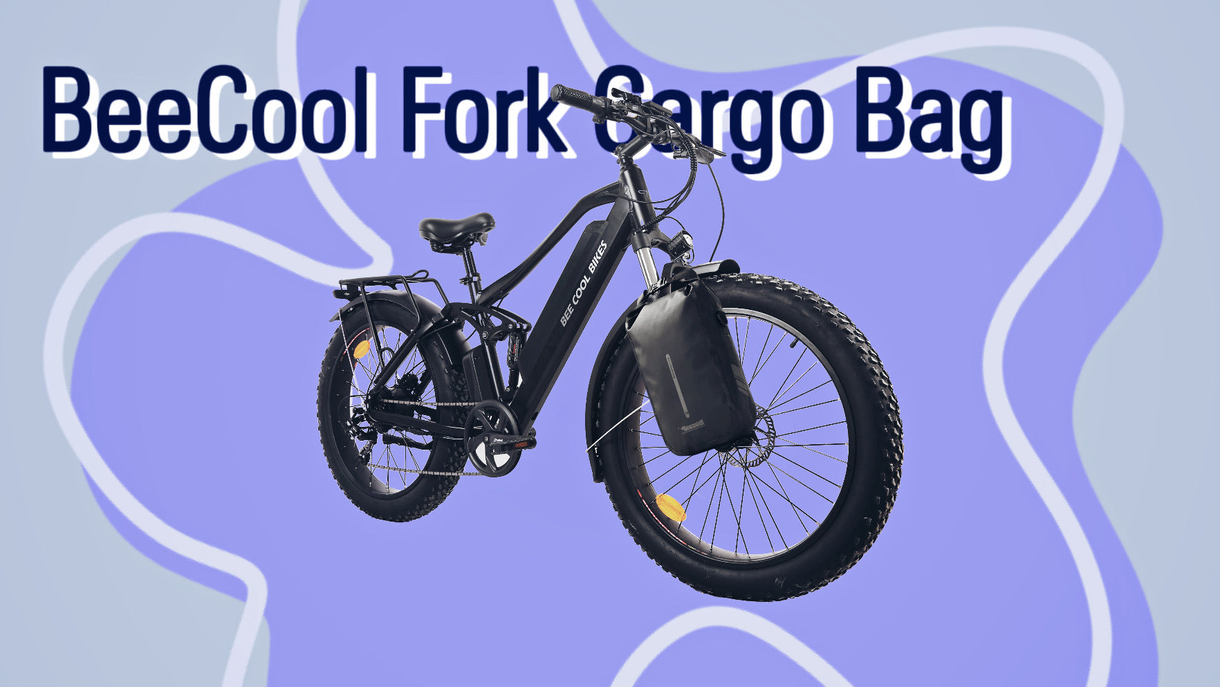 Introducing BeeCool Bikes' Affordable and Practical Front Fork Cargo Rack Bag