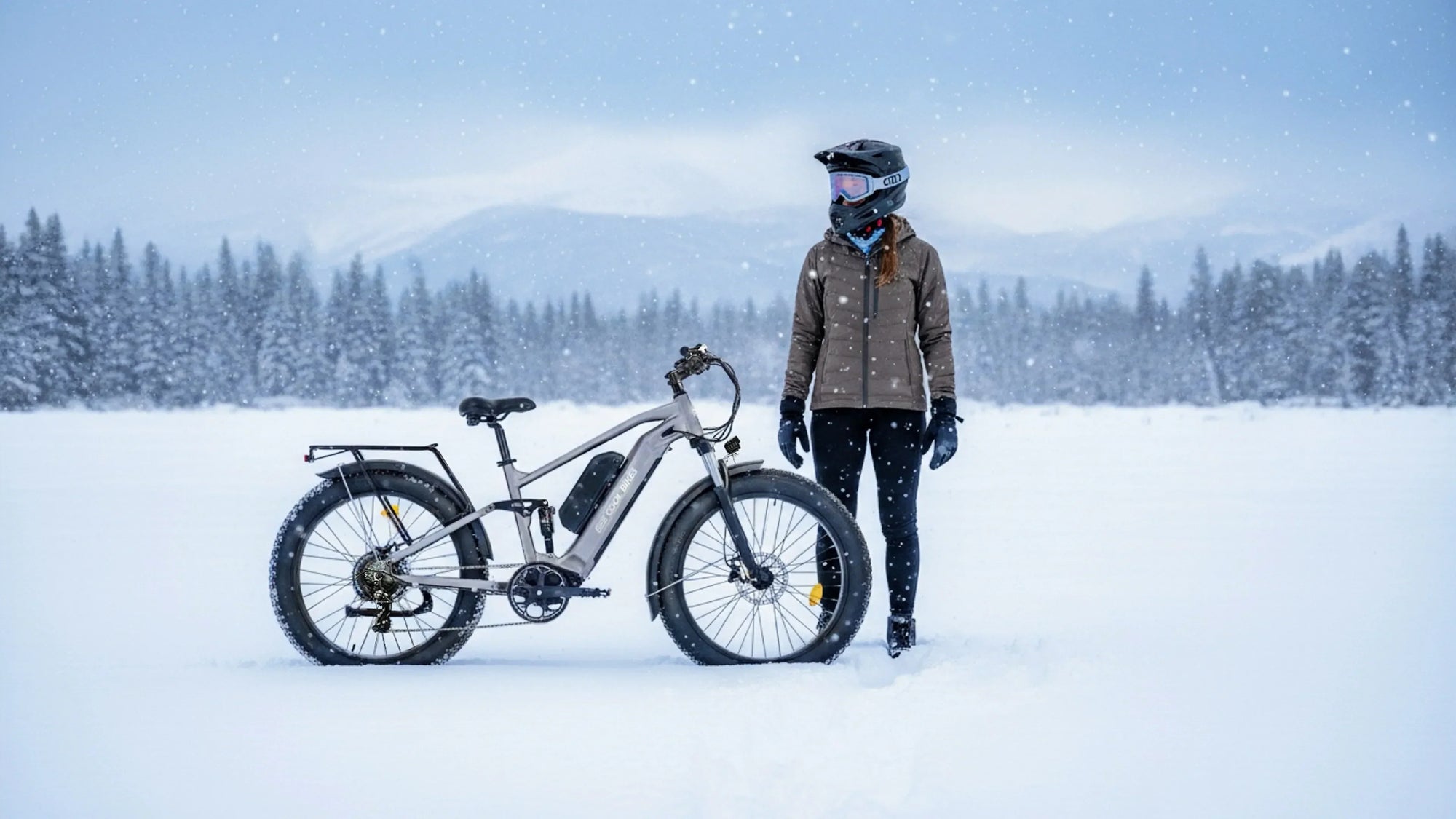 winter rides with beecool ebikes