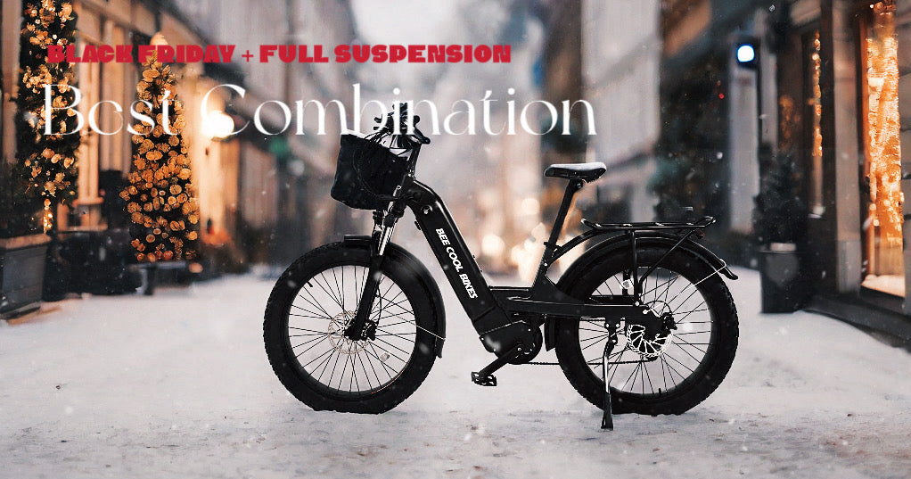 Experience Ultimate Comfort and Control with BeeCool Bikes' Full Suspension Range