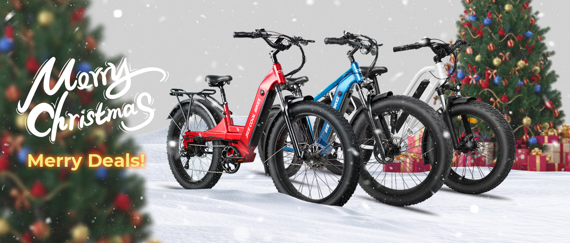 Christmas Family Cycling Fun with Electric Bikes: Celebrate the Holidays with BeeCool Bikes