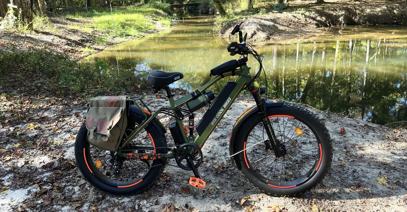 beecool bikes ebike rear mirrors for safe riding