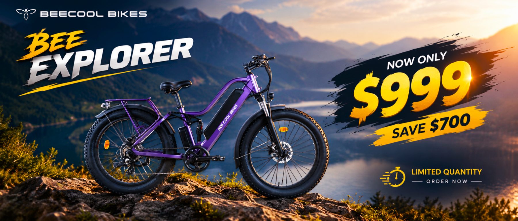 Bee Explorer Fall Sale 2026: Save $700 on the Full-Suspension eBike Built for Every Season