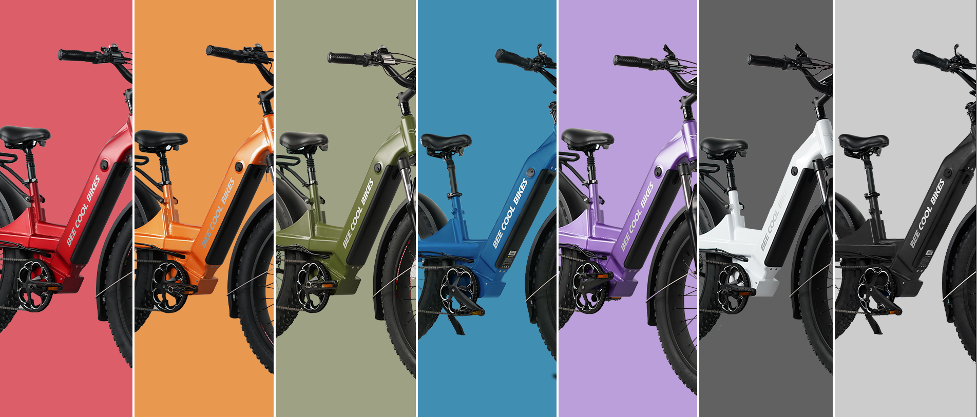 BeeCool Bike Newly-Released Bee Pathfinder Step-Thru Colorful Series