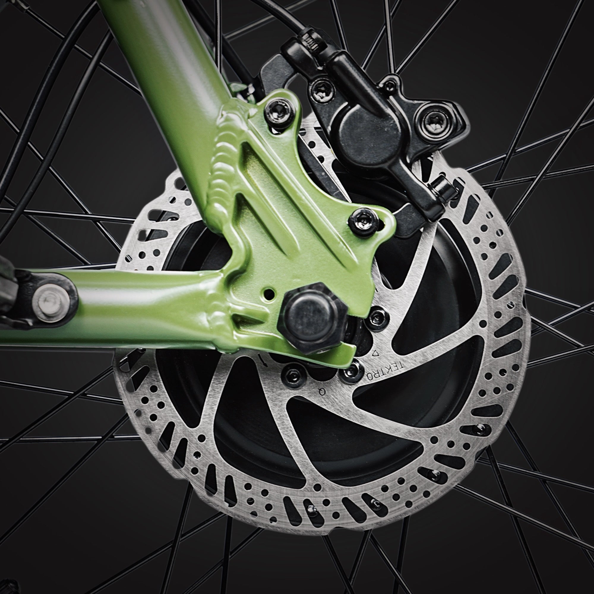 Dual Hydraulic Disc Brakes