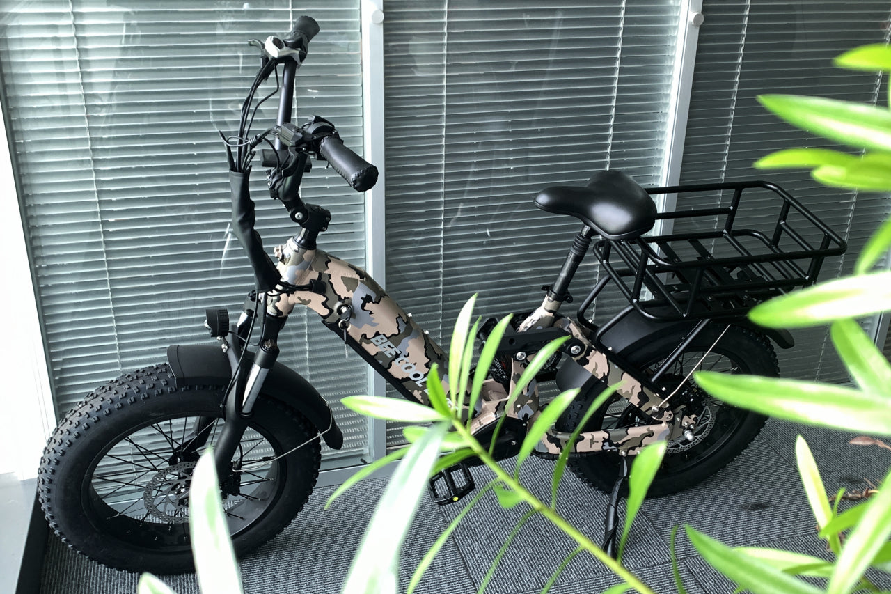 Rear Rack Basket For BeeCool Electric Bikes