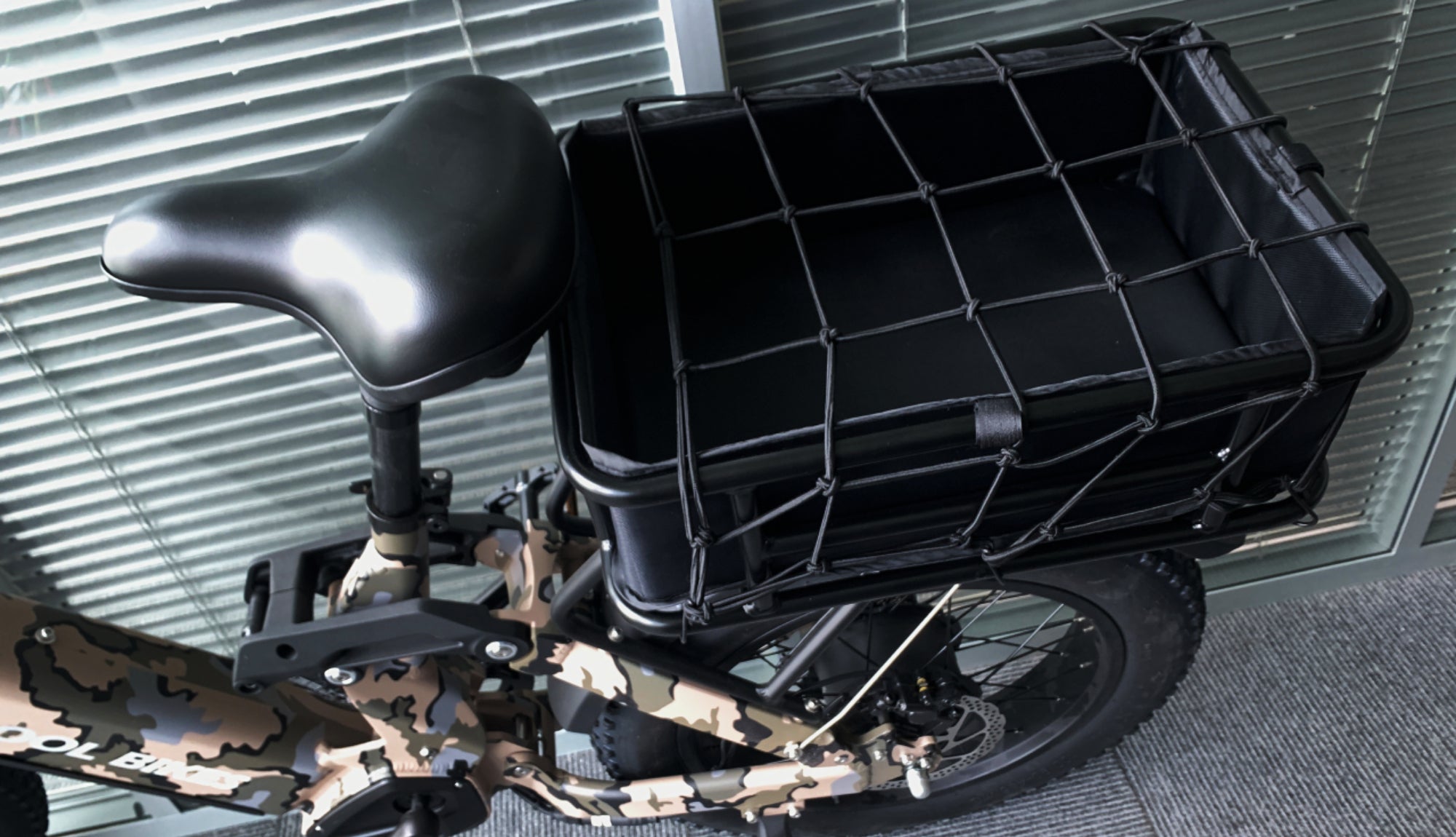 Upgraded Rear Rack Basket For BeeCool eBikes