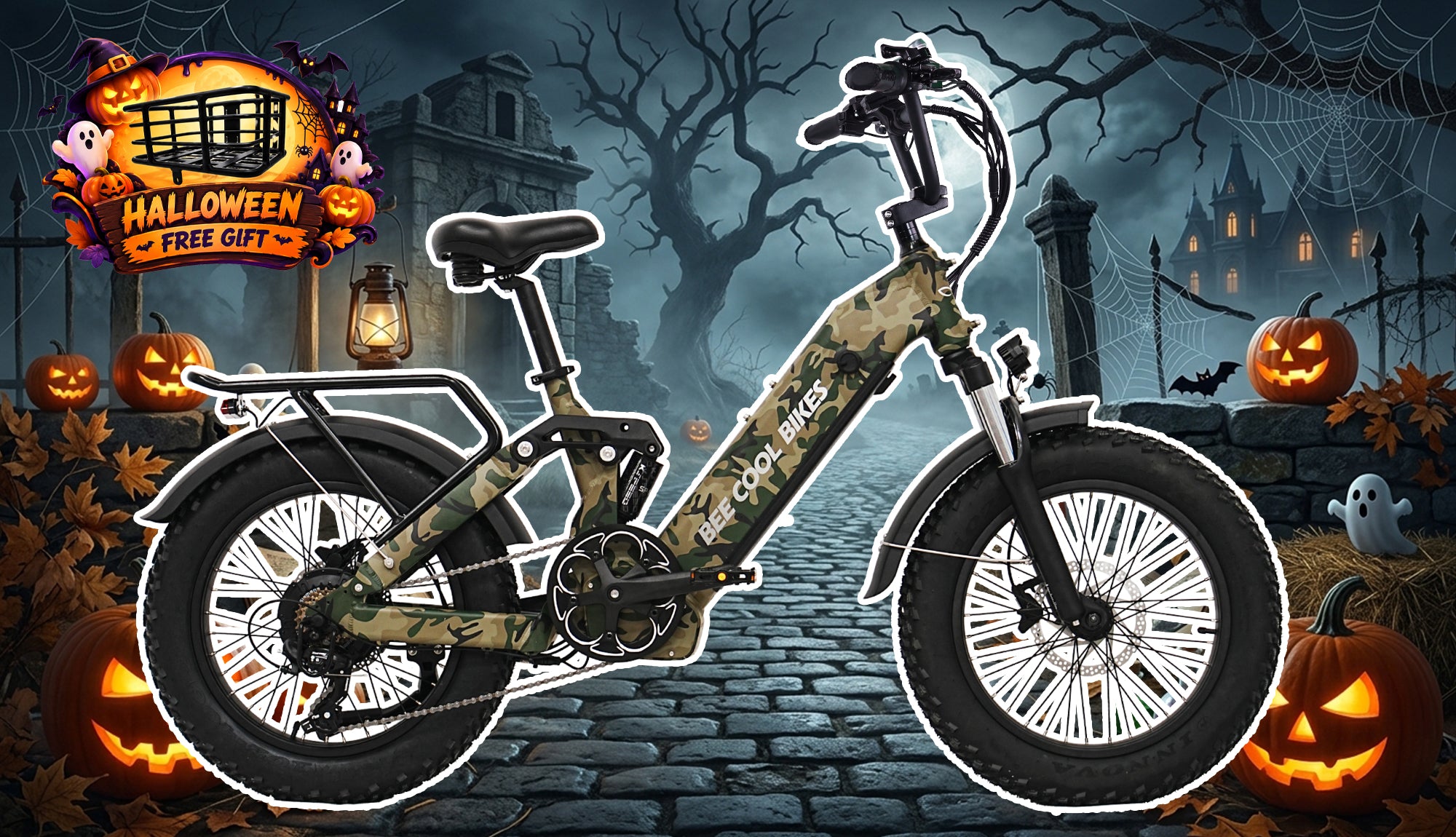 Bee Cool Bee Ranger E-Bikes | Soft Tail Long Range E-Bike