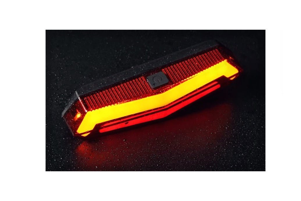 USB Charging Waterproof Turn Signal Wireless Remote Control Tail-light