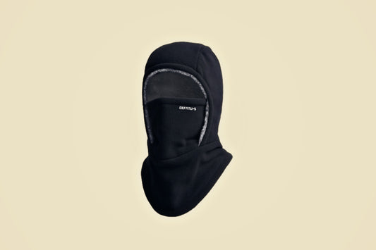 Winter Cycling Warm Windproof Face Mask Neckband Integrated Headgear