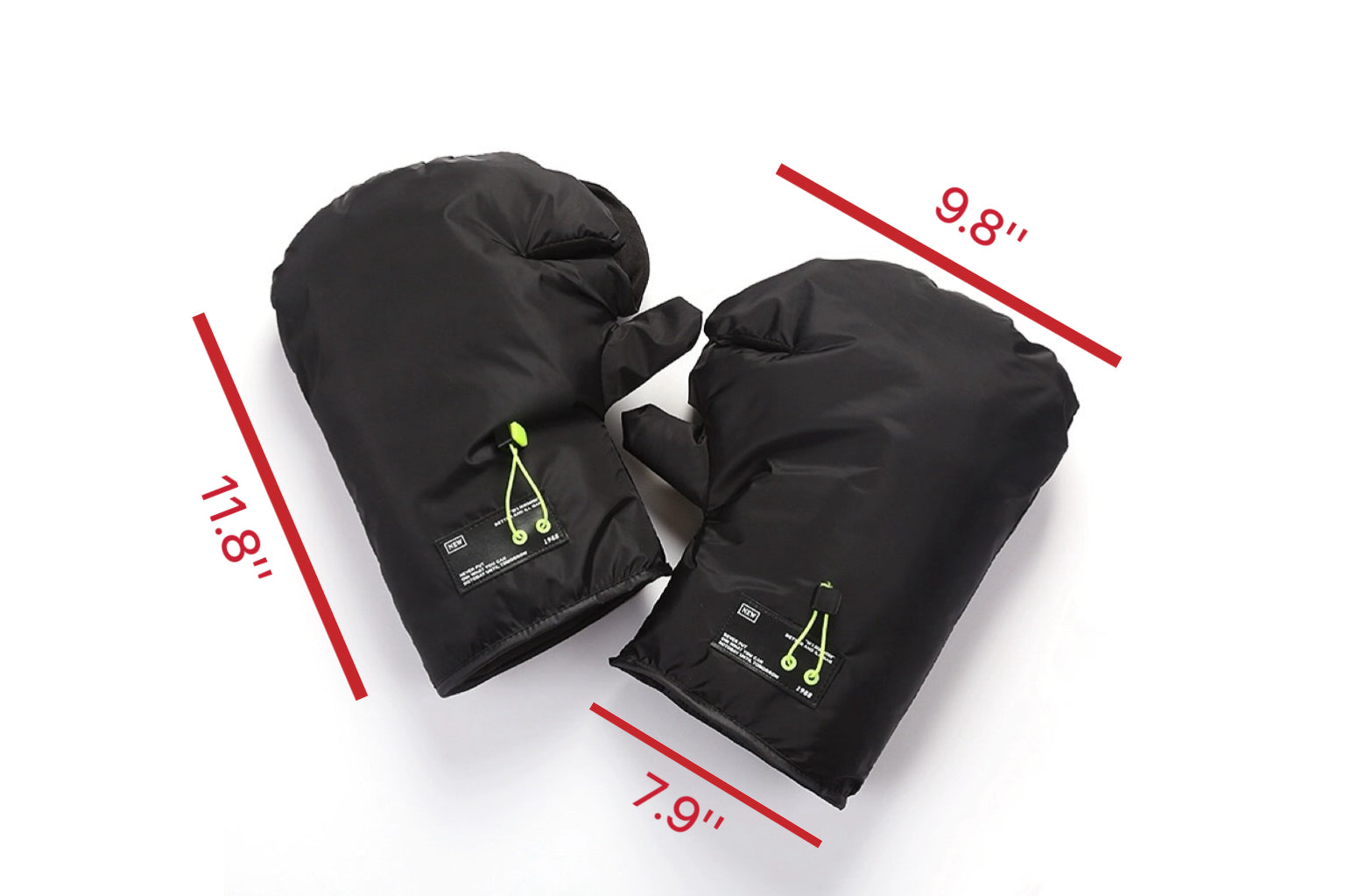 Ebike Handle Grip Gloves Cold Weather Thermal Cycling Gloves