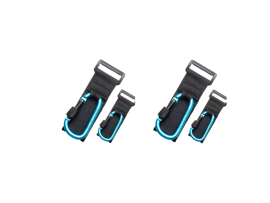 Hooks for Hanging Headsets, Helmet and Goggles With Multipurpose D Clips