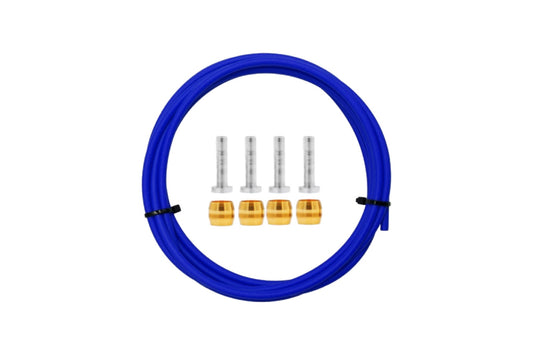 Hydraulic Brake Hose Kit 2500mm for Shimano Included 4 Brake Olives and 4 Connecting Inserts