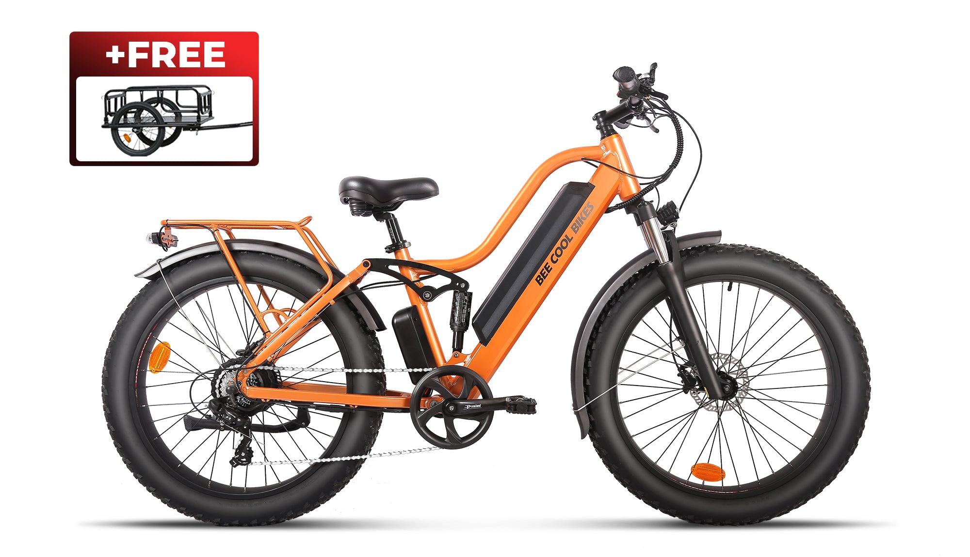 BeeCool Explorer Long Range Ebikes: High-Performance, Soft Tail Long Range
