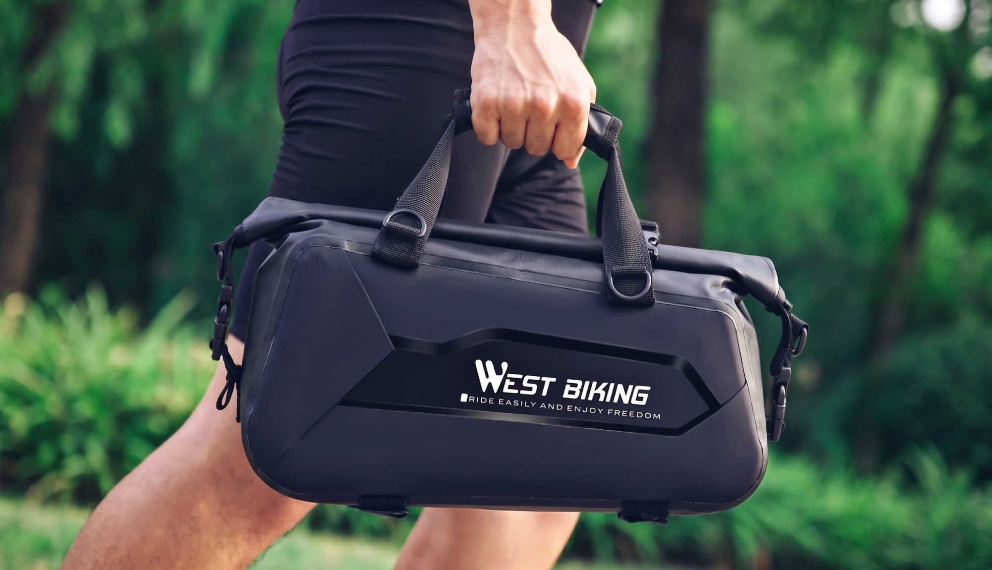 Electric Bike Hard-shell Rear Bag