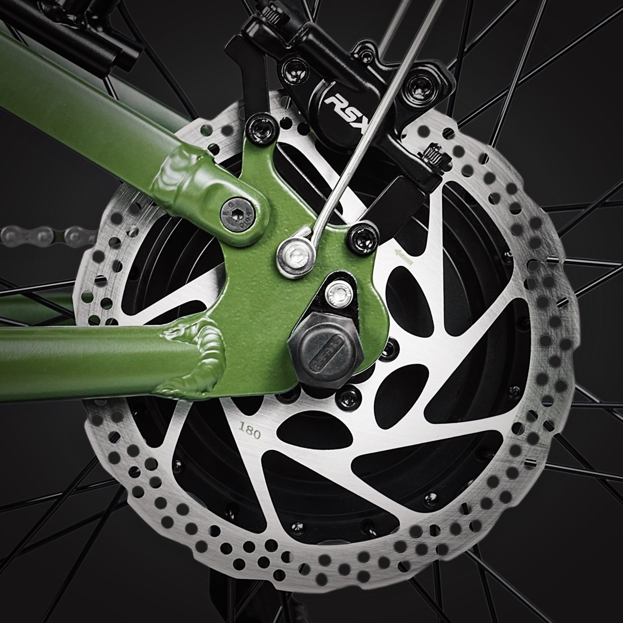 Dual Hydraulic Disc Brakes