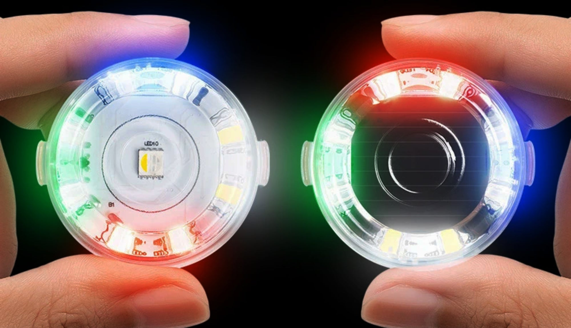 Electric Bike Vibration Warning Light, Flashing, Anti-traffic, Wiring-free, Breathing