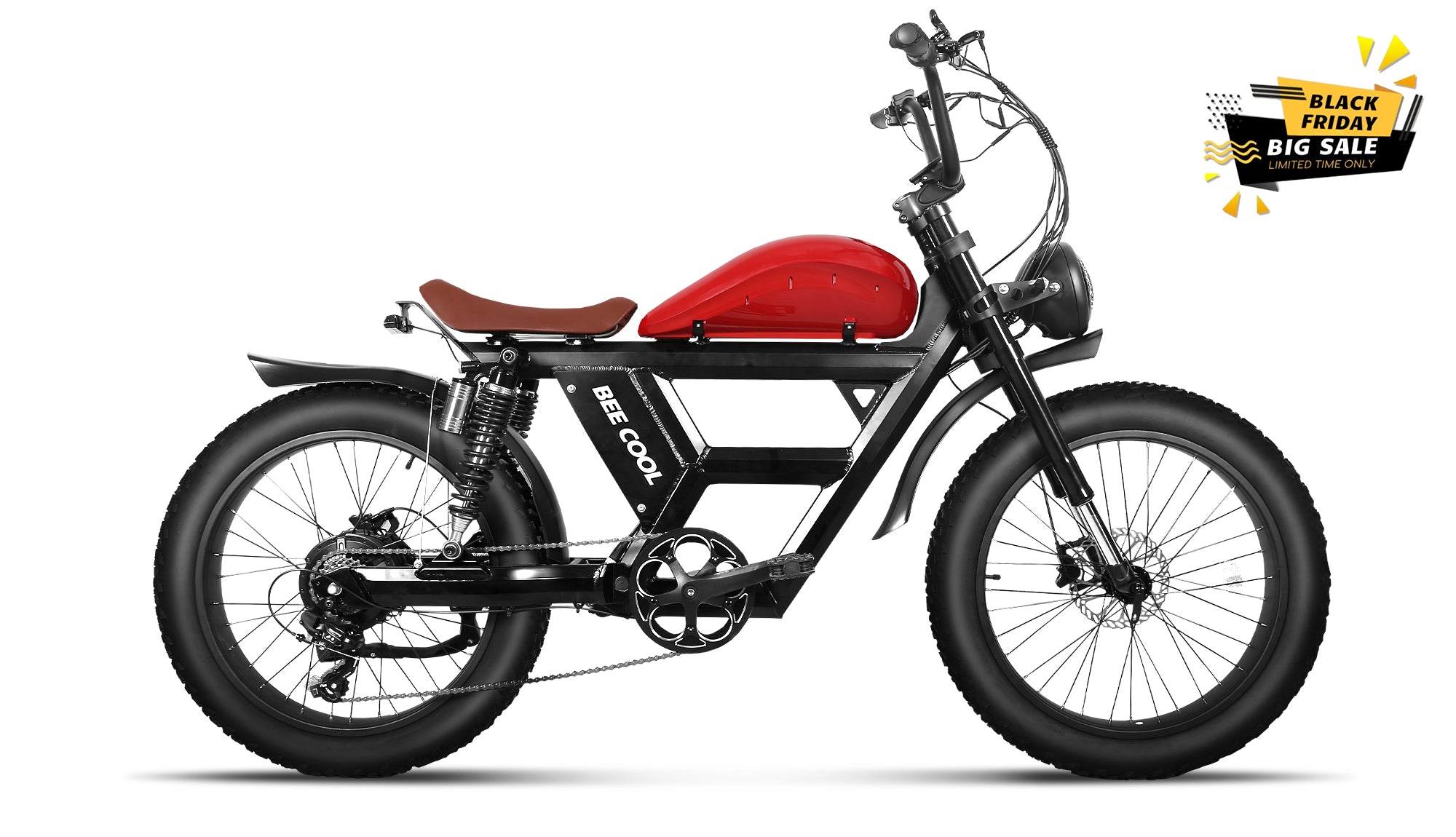 big electric bicycle Bee Challenger Ebike, Long Range Electric Bike