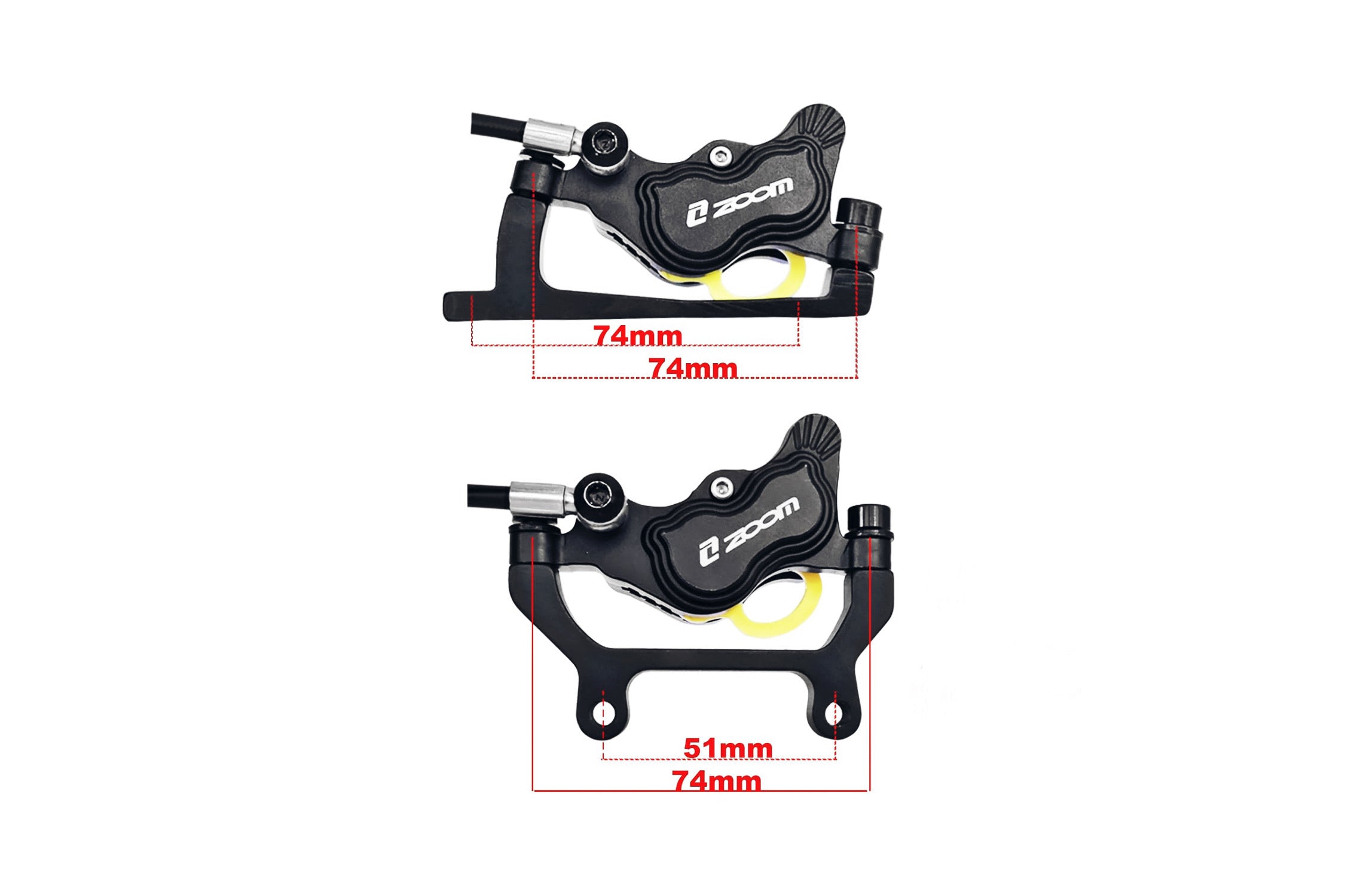 Bee Cool 4-Pistons E-Bike Hydraulic Brake Upgrade Bee Cool 4-Pistons E-Bike Hydraulic Brake Upgrade