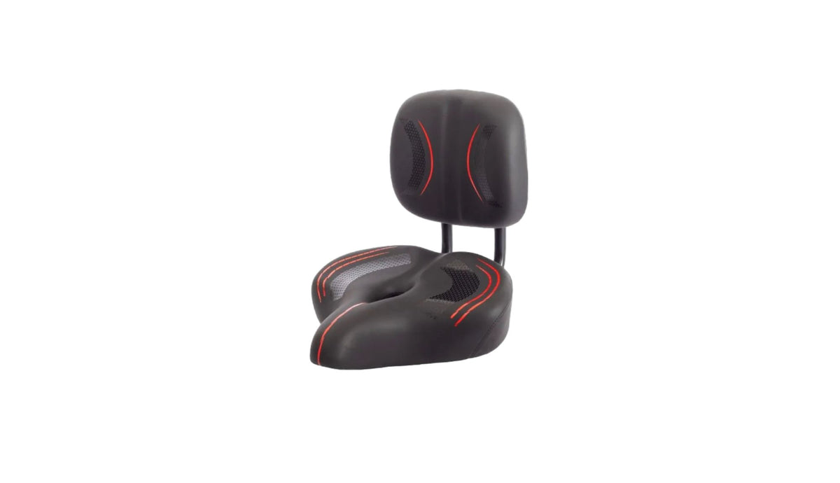 Wide E-bike Seat with Back Rest