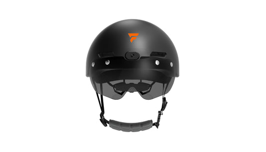 AI Voice Control Smart E-Bike Helmet with Camera