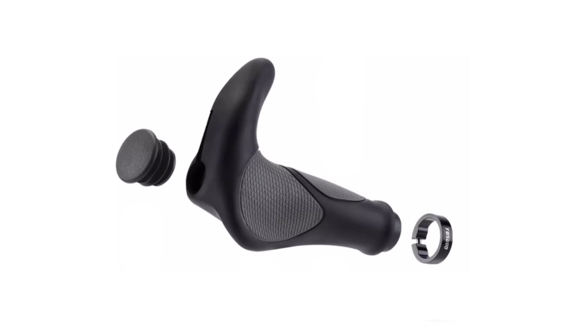 BeeCool Bikes Ergonomic Handlebar Grips With Side Bar
