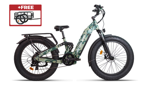 Bee Cool Bee Ranger E-Bikes | Soft Tail Long Range E-Bike