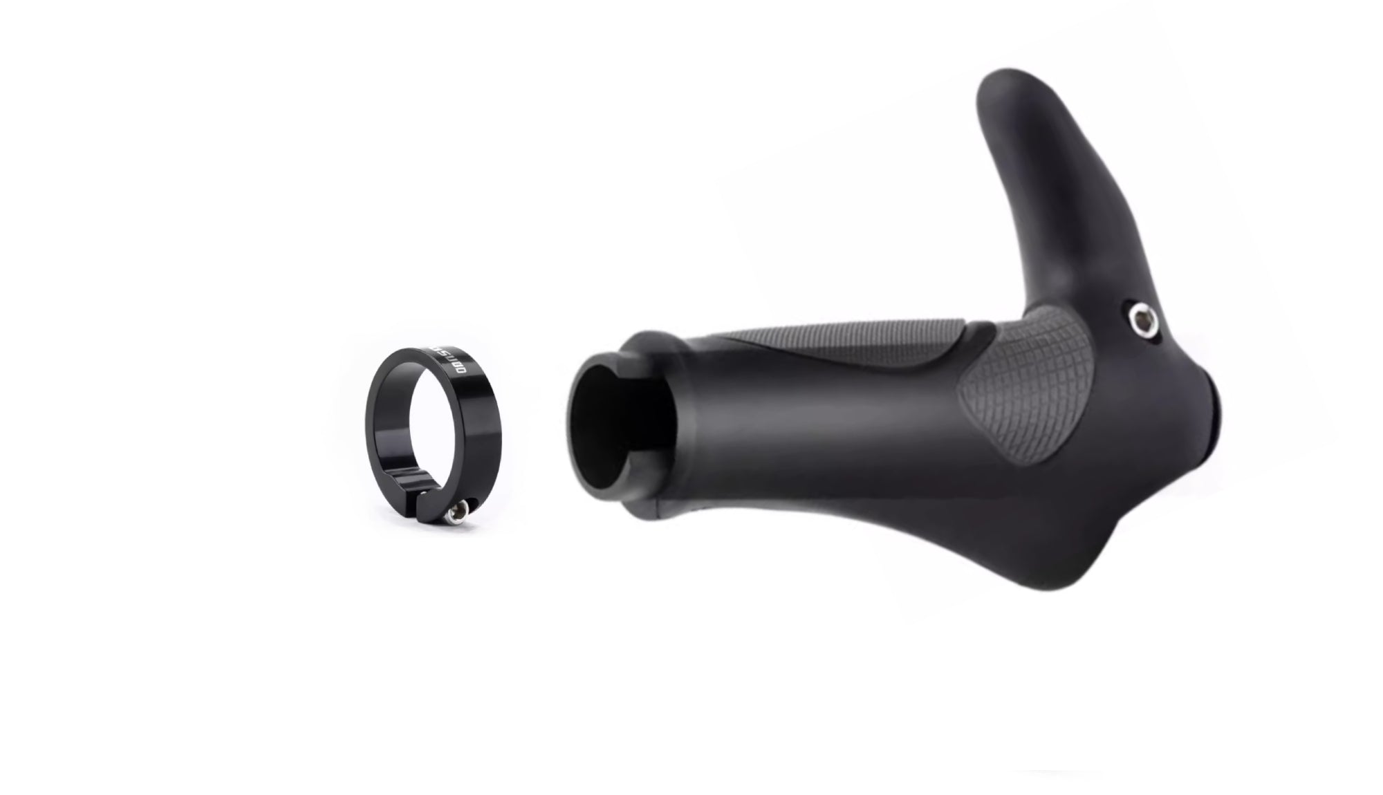 BeeCool Bikes Ergonomic Handlebar Grips With Side Bar