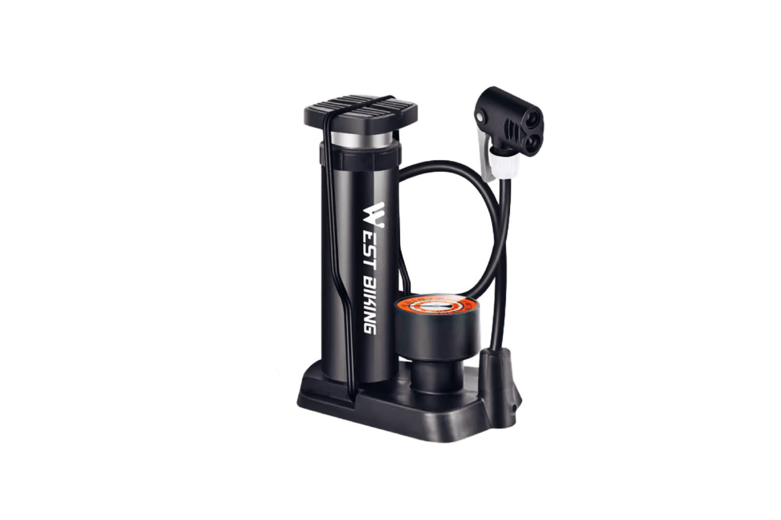 Beecool Aluminum Alloy Electric Bike Pump, Electric Air Pump for Bikes