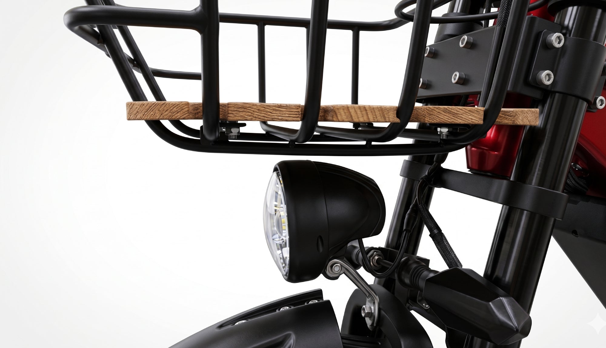 Jupiter X1 72V Series Ebike Front Basket