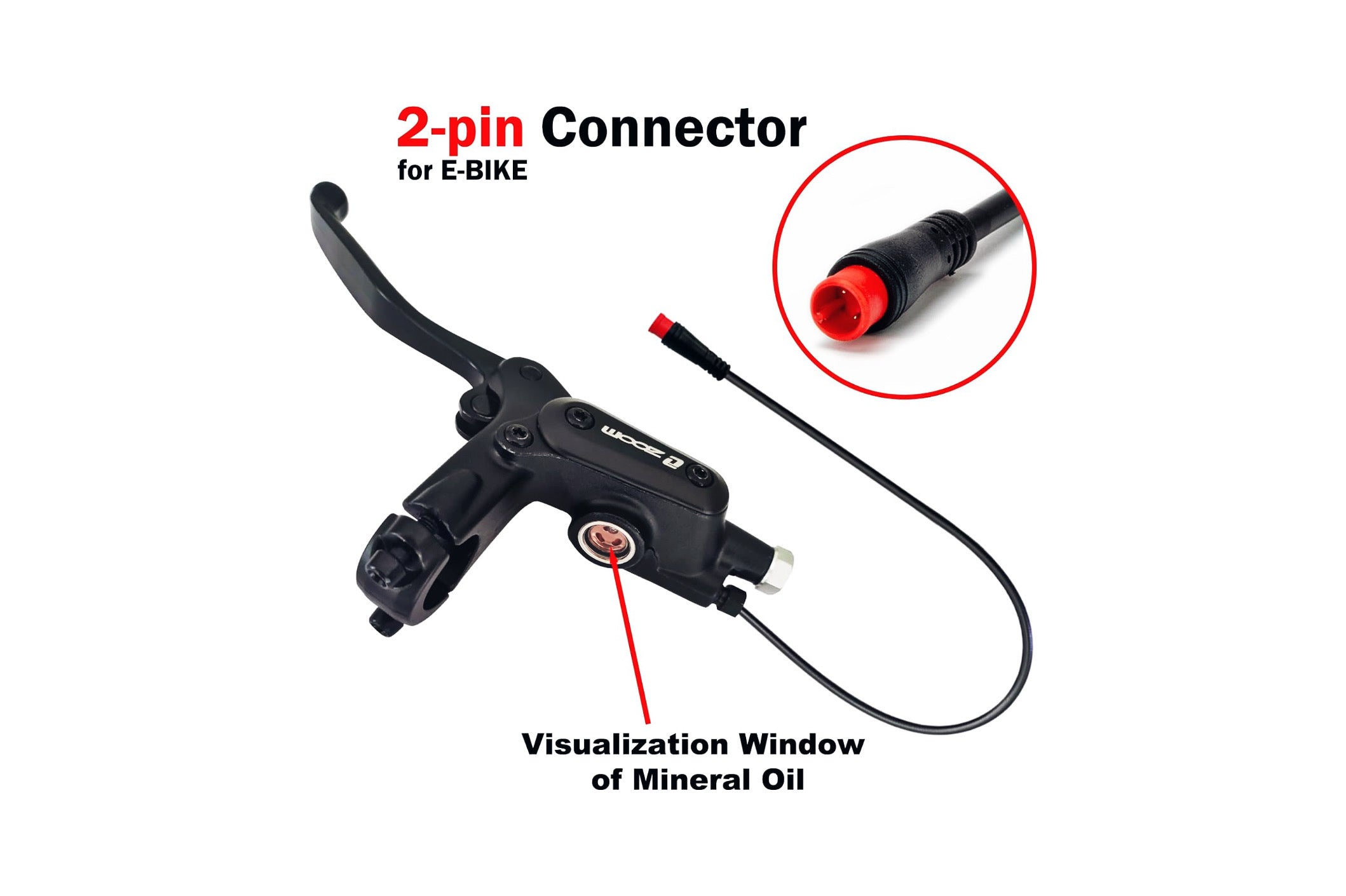 Bee Cool 4-Pistons E-Bike Hydraulic Brake Upgrade Pair