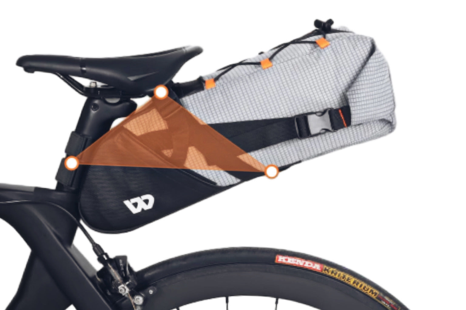 fahrradtasche 10l Beecool Waterproof Bike Saddle Bag in Large Capacity 10L