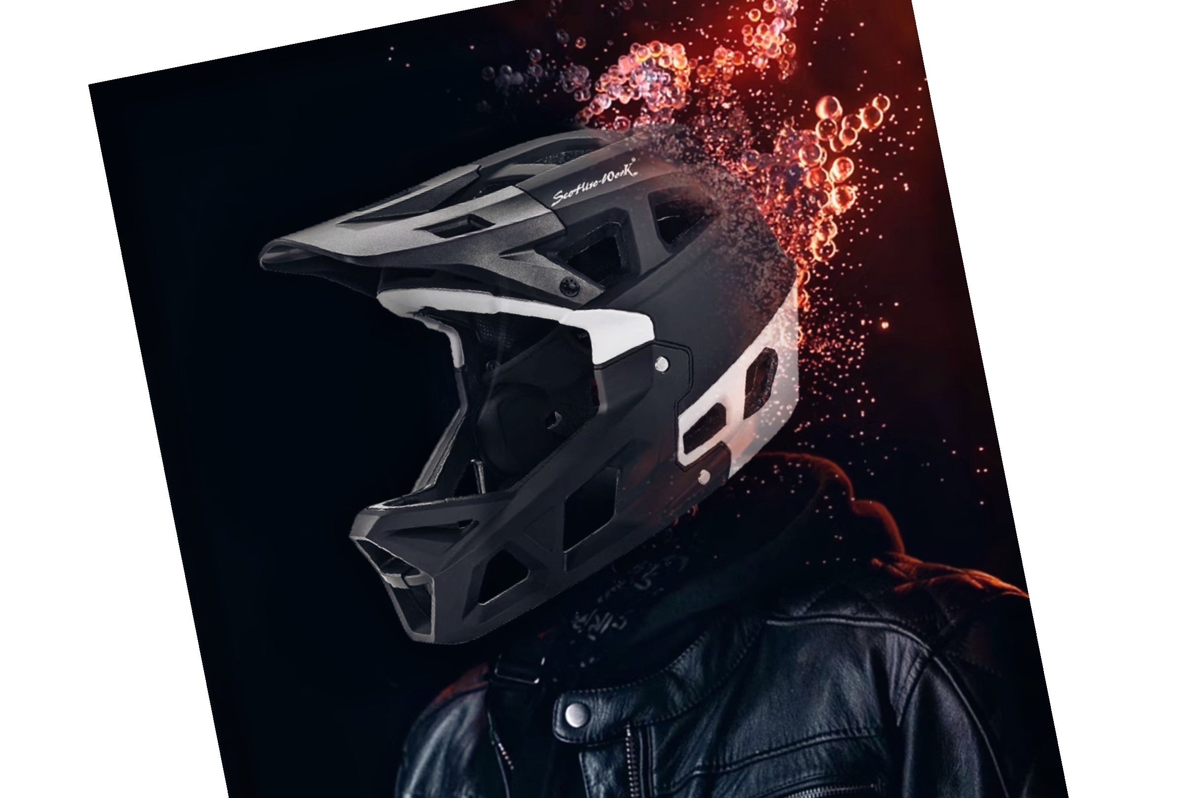 full face mtb helmet with goggles Full Face Mountain Bike Helmet for Men & Women With Goggles