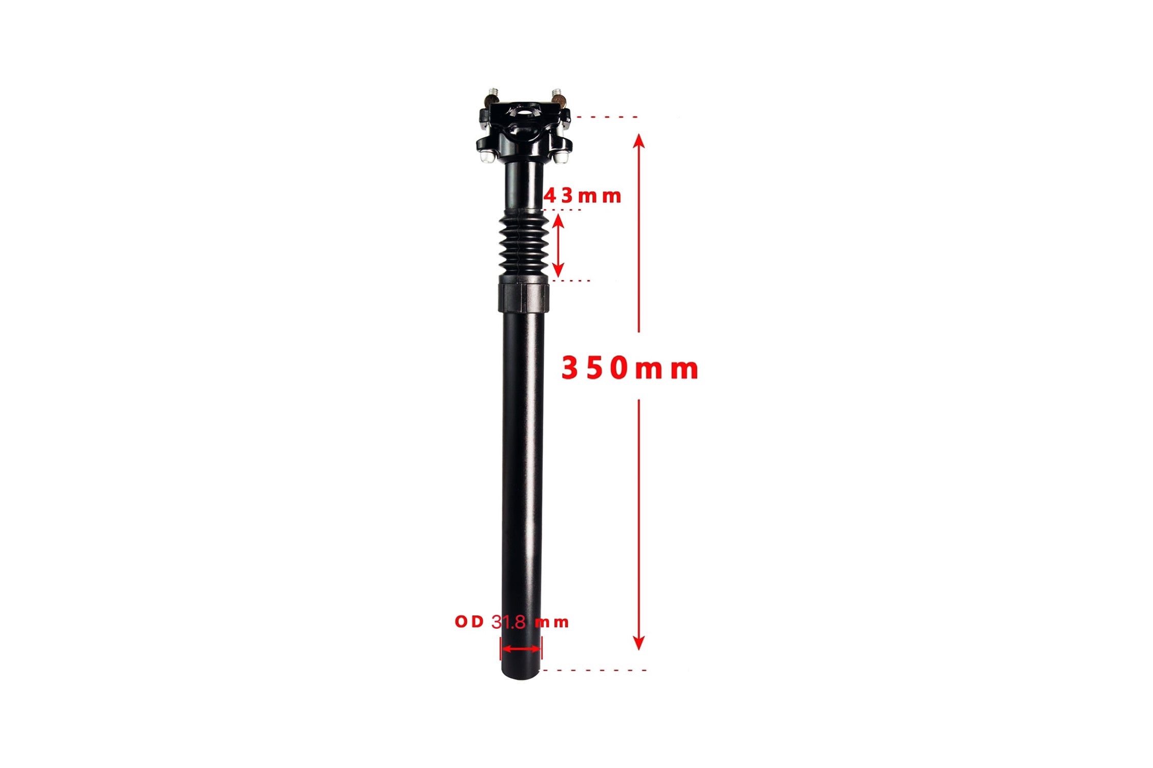 Pathfinder Series Adjustable Seat Post Shock Absorber