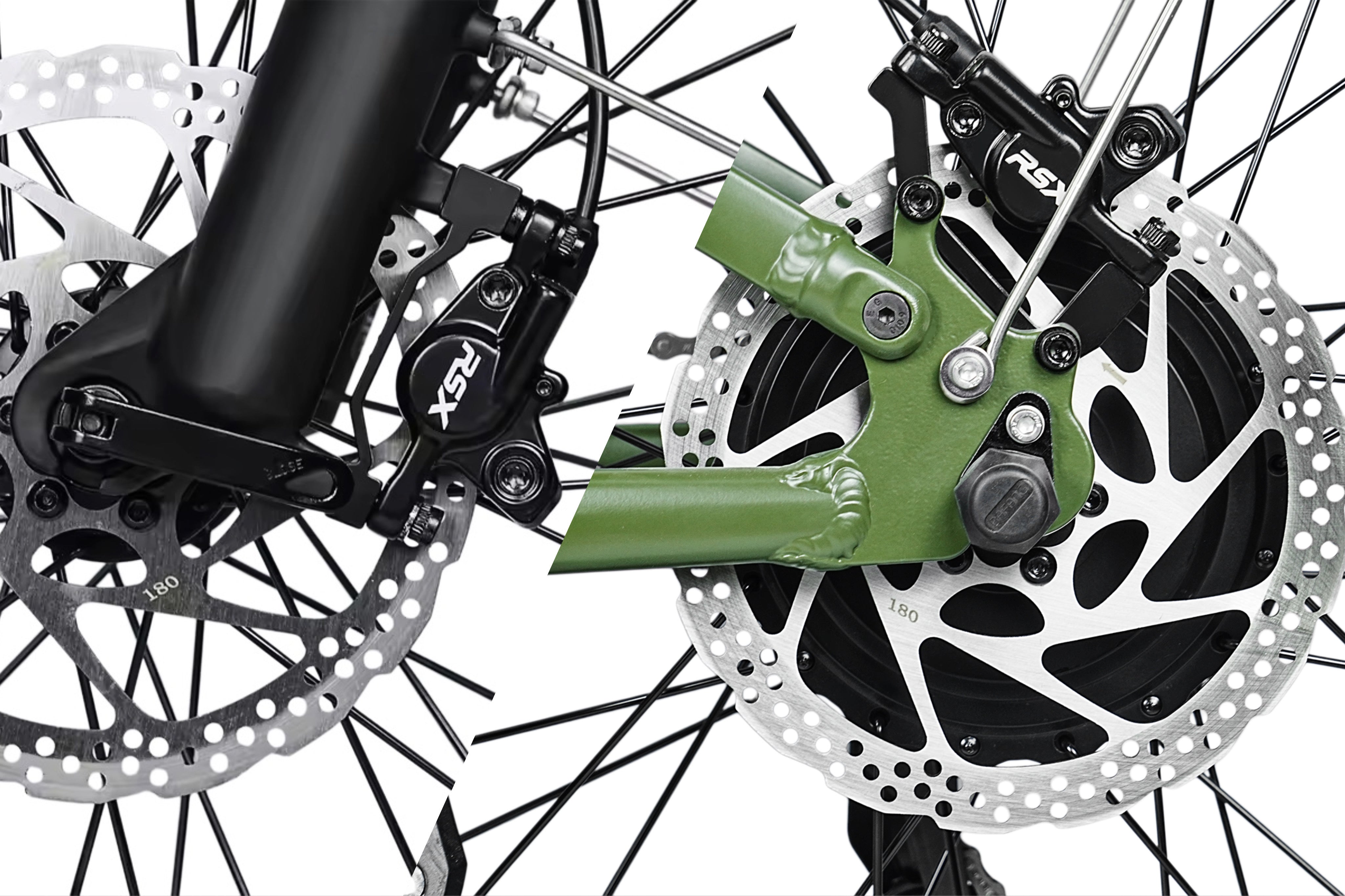 Dual Hydraulic Brakes