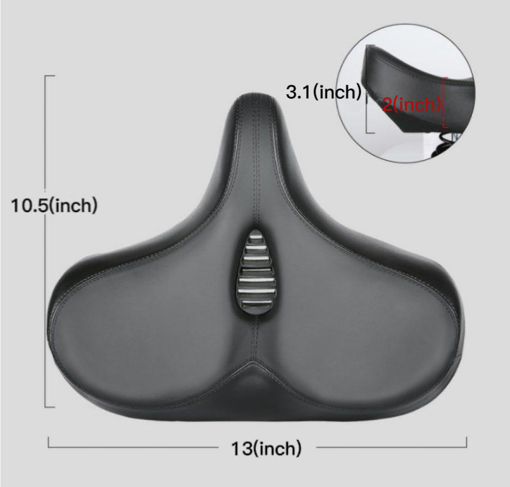Beecool Large Bike Seats and Wide Bicycle Saddles in comfortable Beecool Large Bike Seats and Wide Bicycle Saddles in comfortable