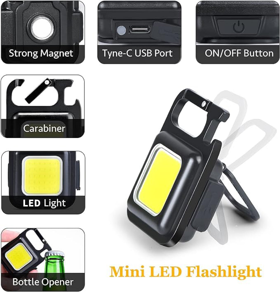 Rechargeable Keychain Flashlights