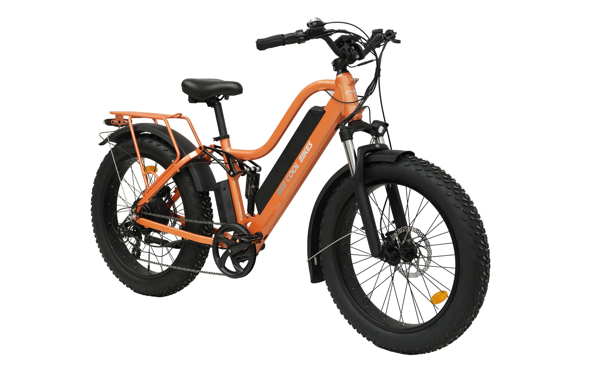 BeeCool Explorer Long Range Ebikes High Performance Soft Tail Long Range