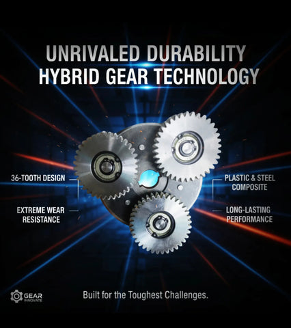 Upgraded Hybrid Gears