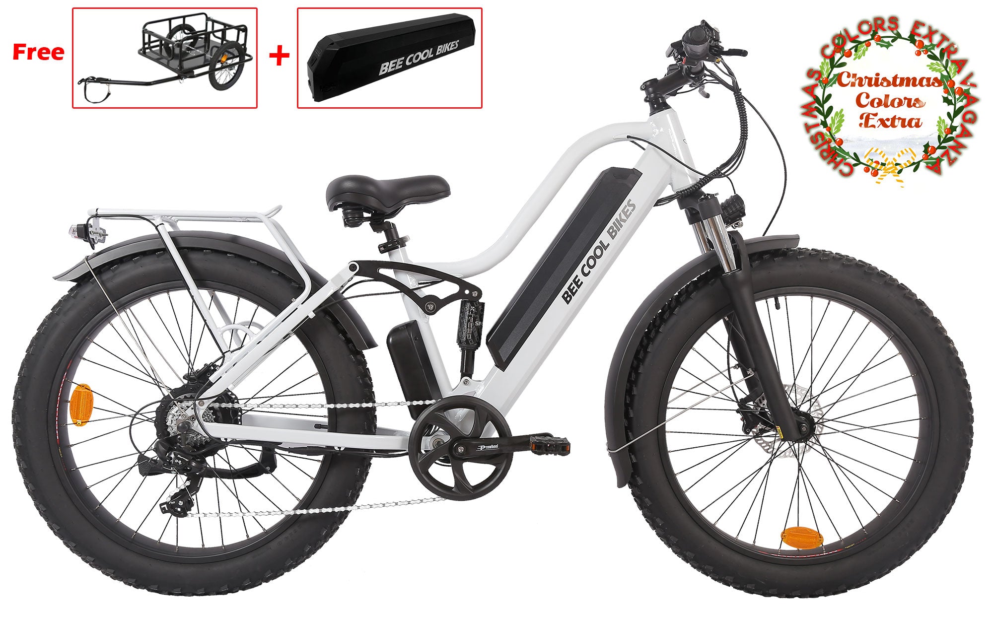 Christmas Colors E-bikes