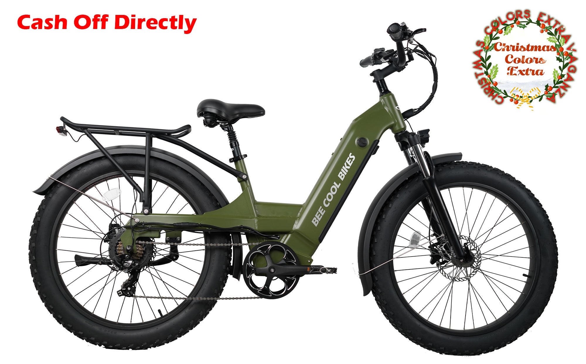 Christmas Colors E-bikes