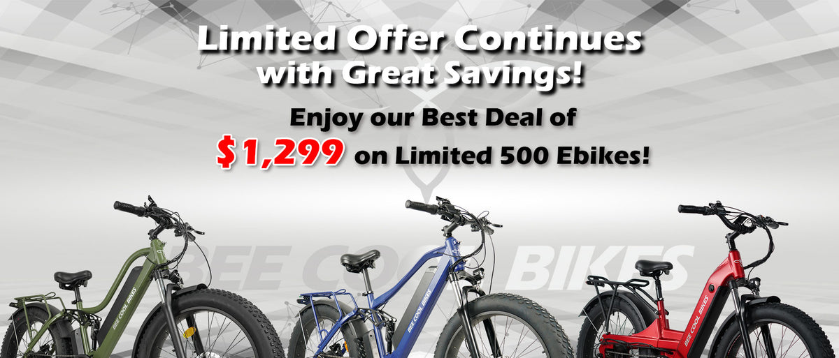 The Best Fat Tire Long Range Electric Bike | BeeCool Bikes