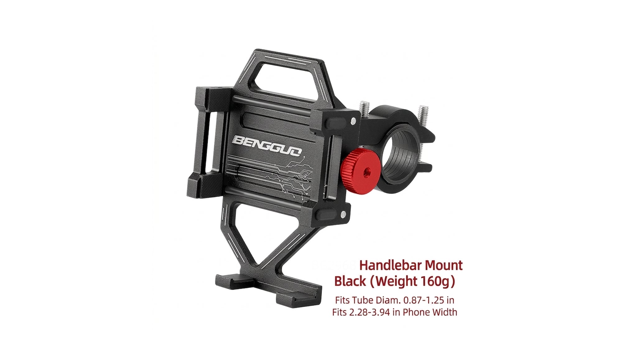 Ebike Aluminum Phone Mount