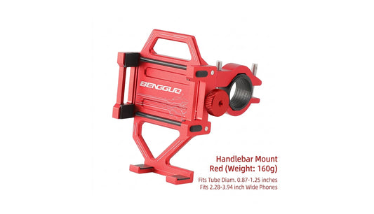 Ebike Aluminum Phone Mount